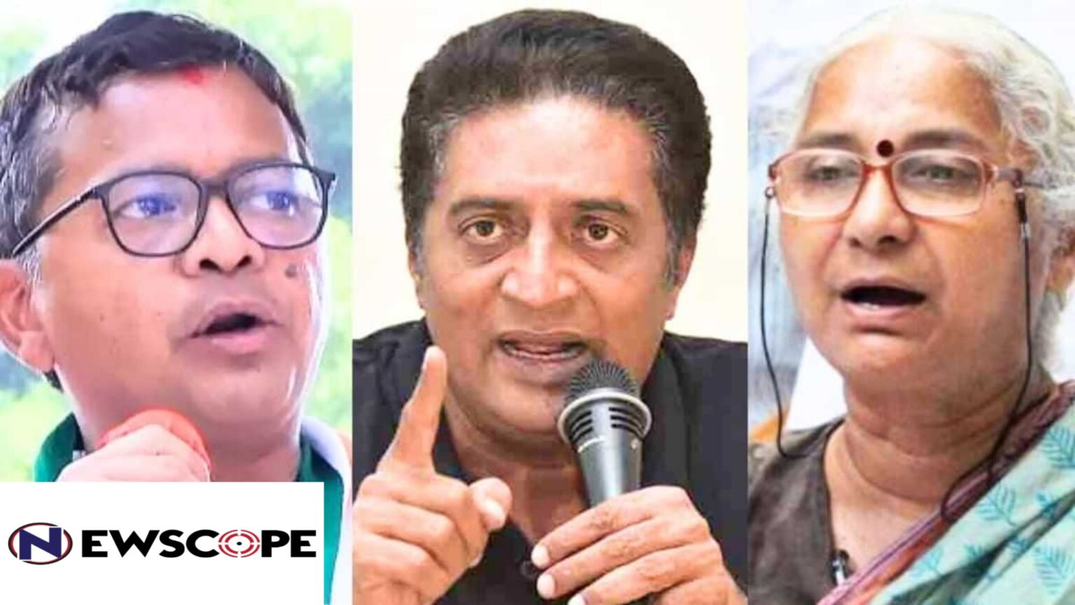 Presence of Medha Patkar & Prakash Raj as invitees in a parliamentary panel meet led to a BJP walkout