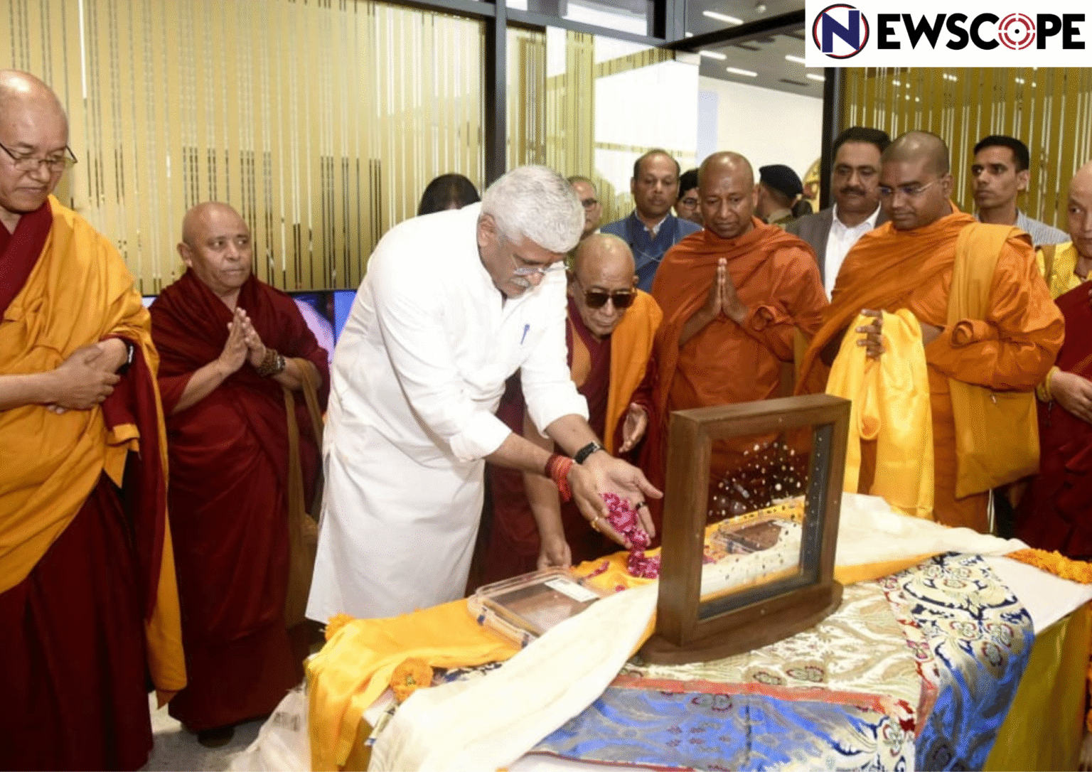 Buddhist Relics, worth $100 million & bought from Sotheby’s auction,returned to India after 127 years