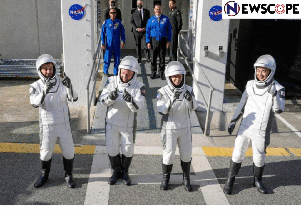 SpaceX sends fresh astronauts to International Space Station