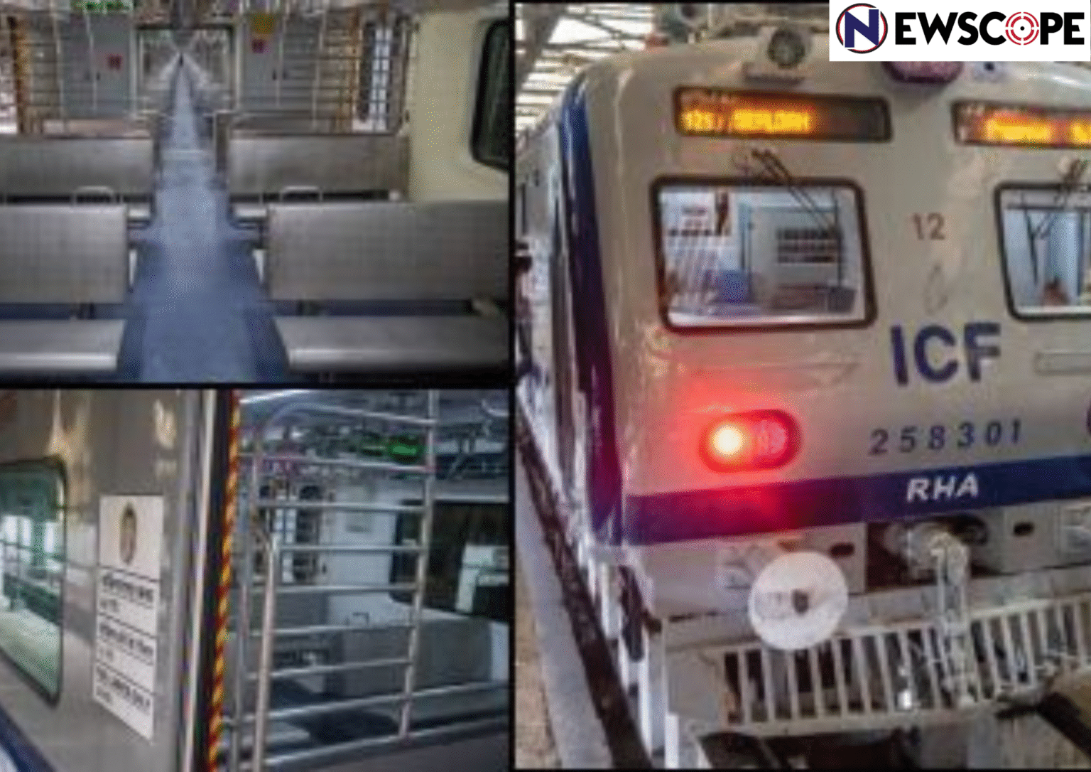 First air conditioned local train in West Bengal flagged off in Sealdah-Ranaghat Section