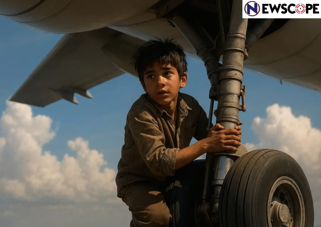 Afghan teen survives 94 min flight hidden in aircraft wheel