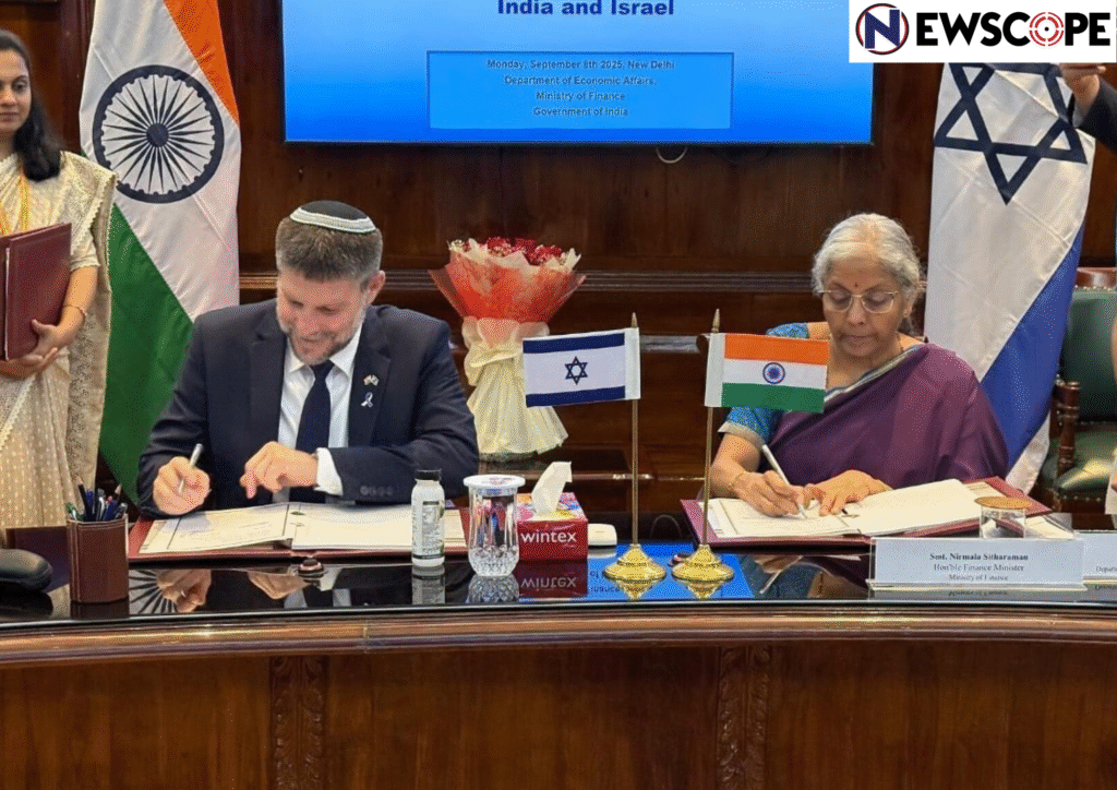 India–Israel signs bilateral trade treaty worth Rs 16,000 Cr