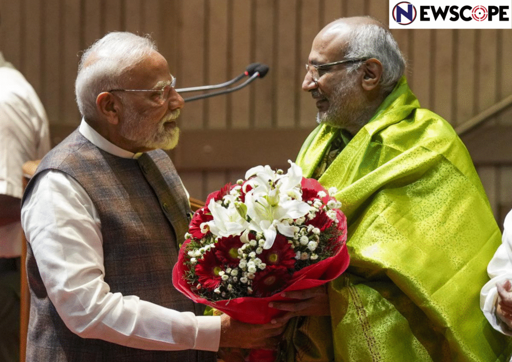 C.P. Radhakrishan new Vice-President