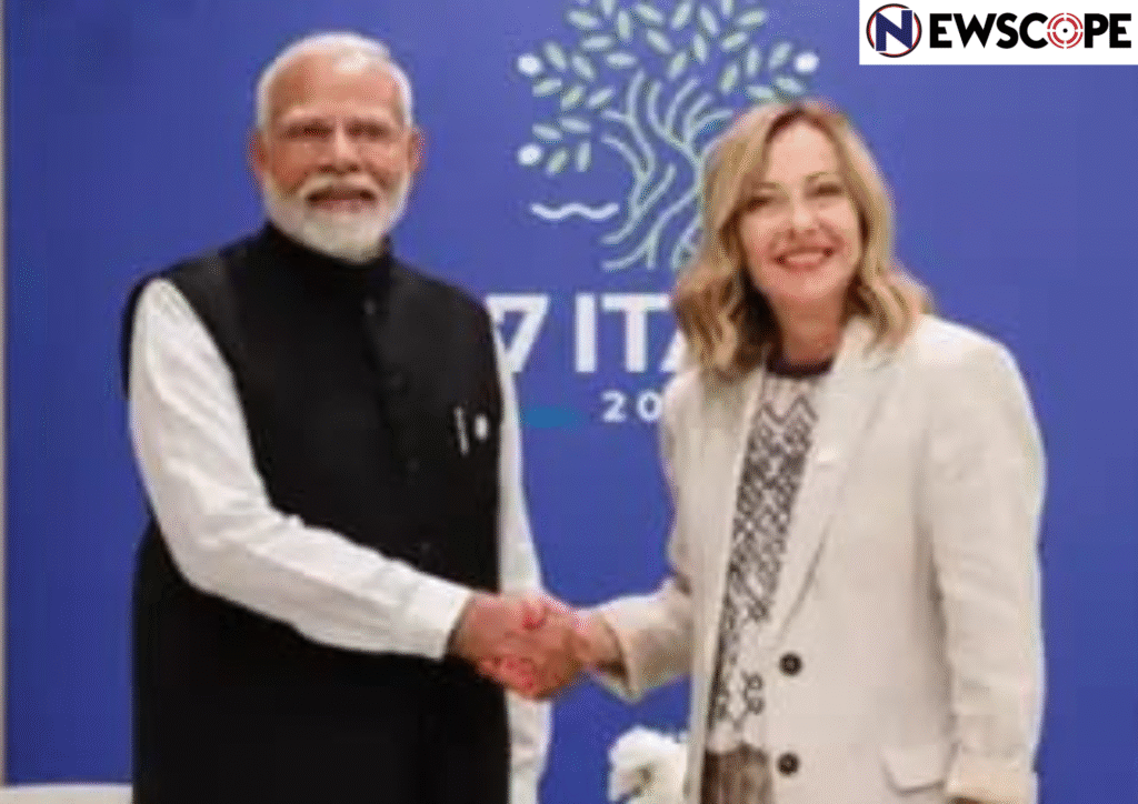 Modi and Italian PM talk on Ukraine.