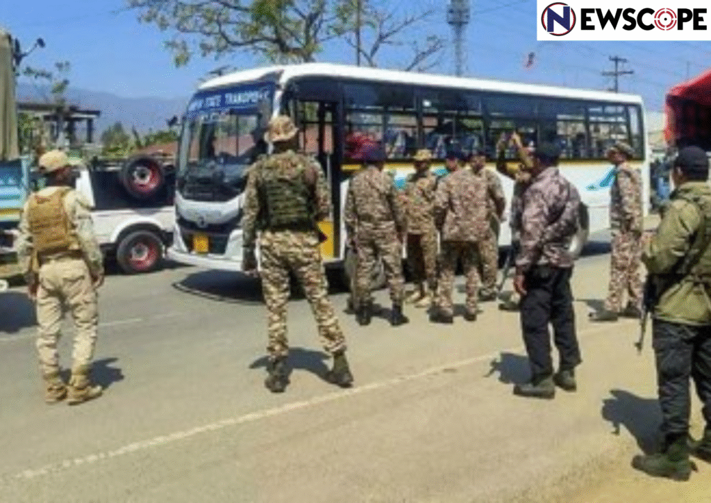 Nagas block highways in Manipur Ahead of PM’s Visit