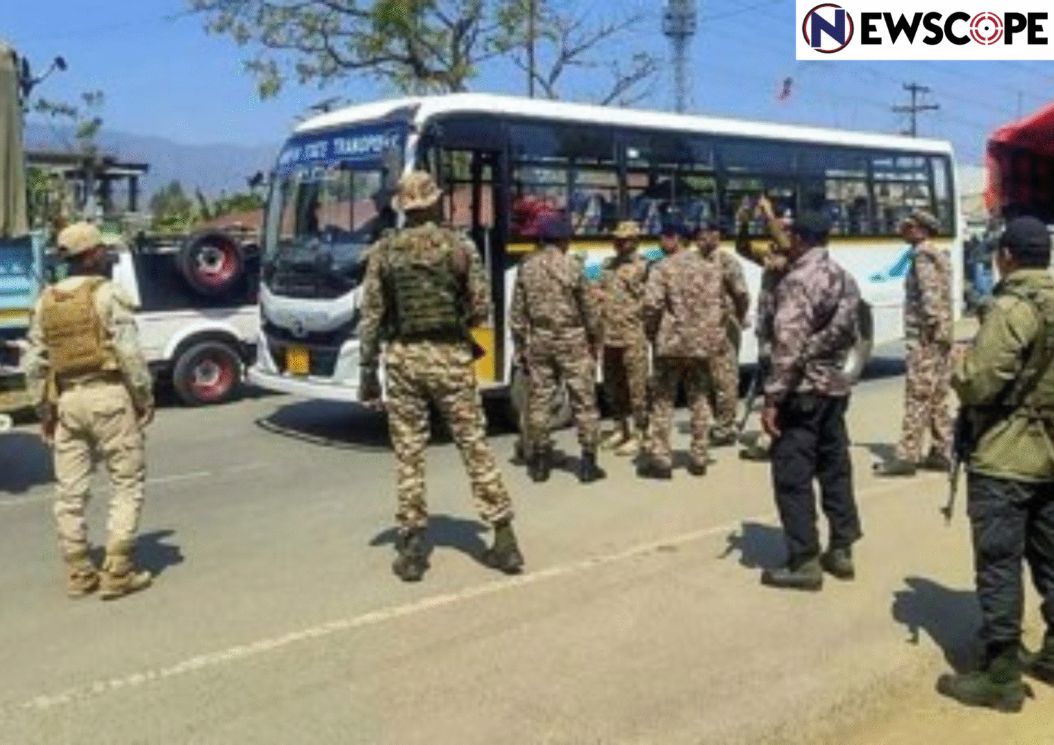 Nagas block highways in Manipur Ahead of PM’s Visit