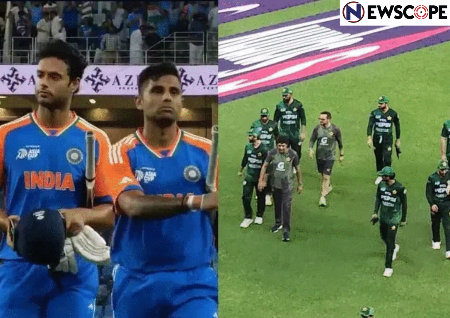 Indian players refuse handshake, Pakistan lodges protest