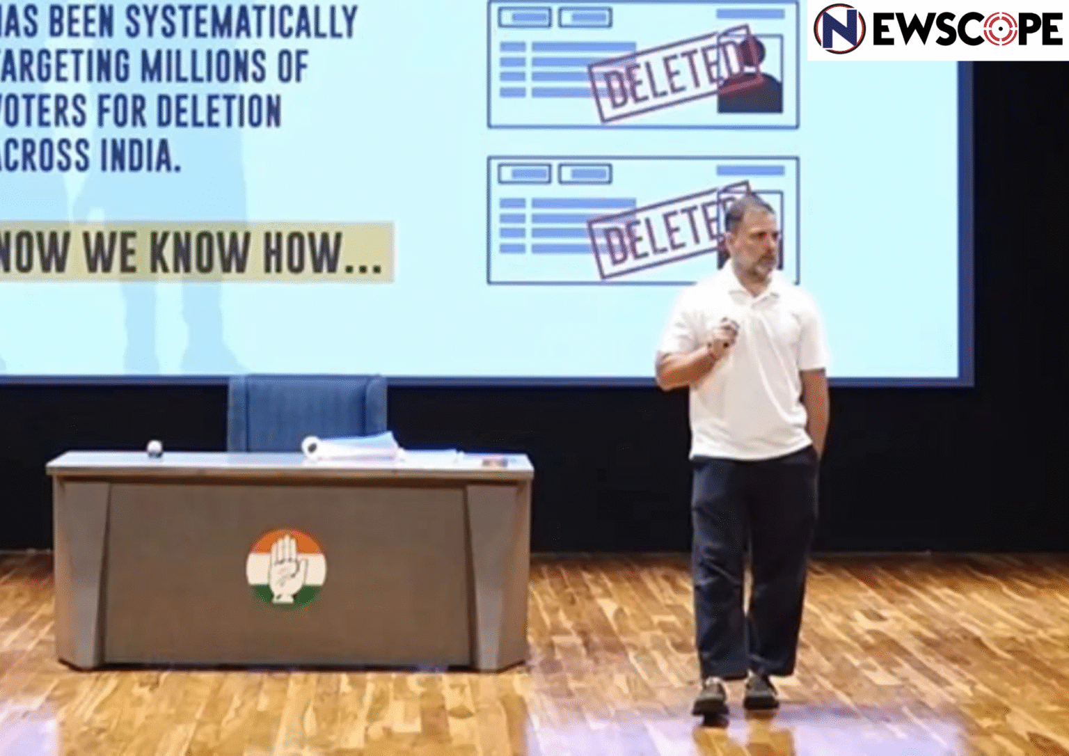 Rahul Gandhi alleges CEC is shielding ‘Vote Thieves’, adding or deleting voters wherever necessary