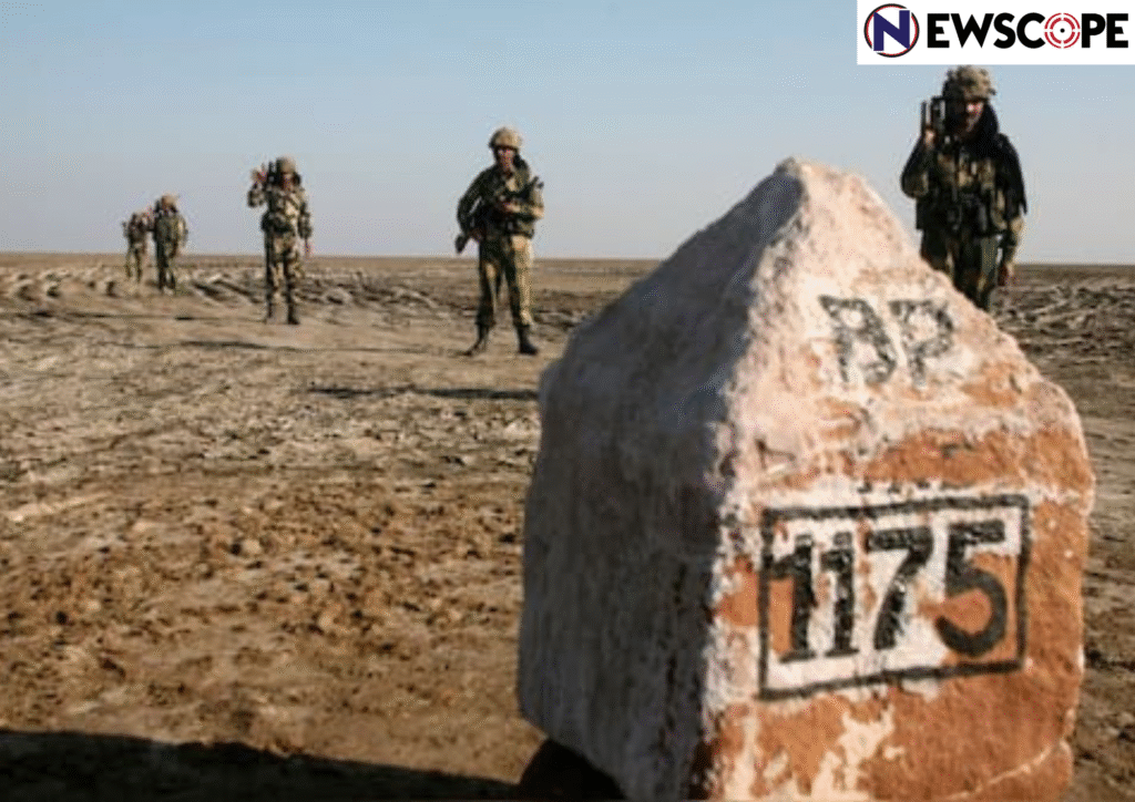  Sir Creek  becomes an area of maritime contention between India and Pakistan  