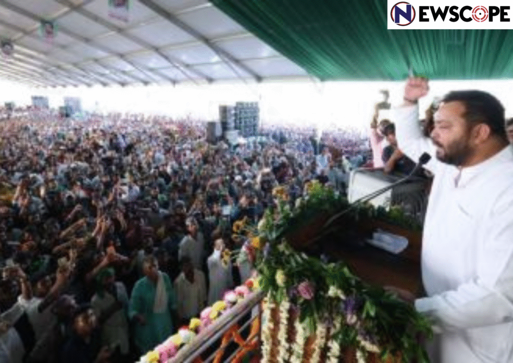 Tejashwi promises a law to ensure one government job for every family in Bihar