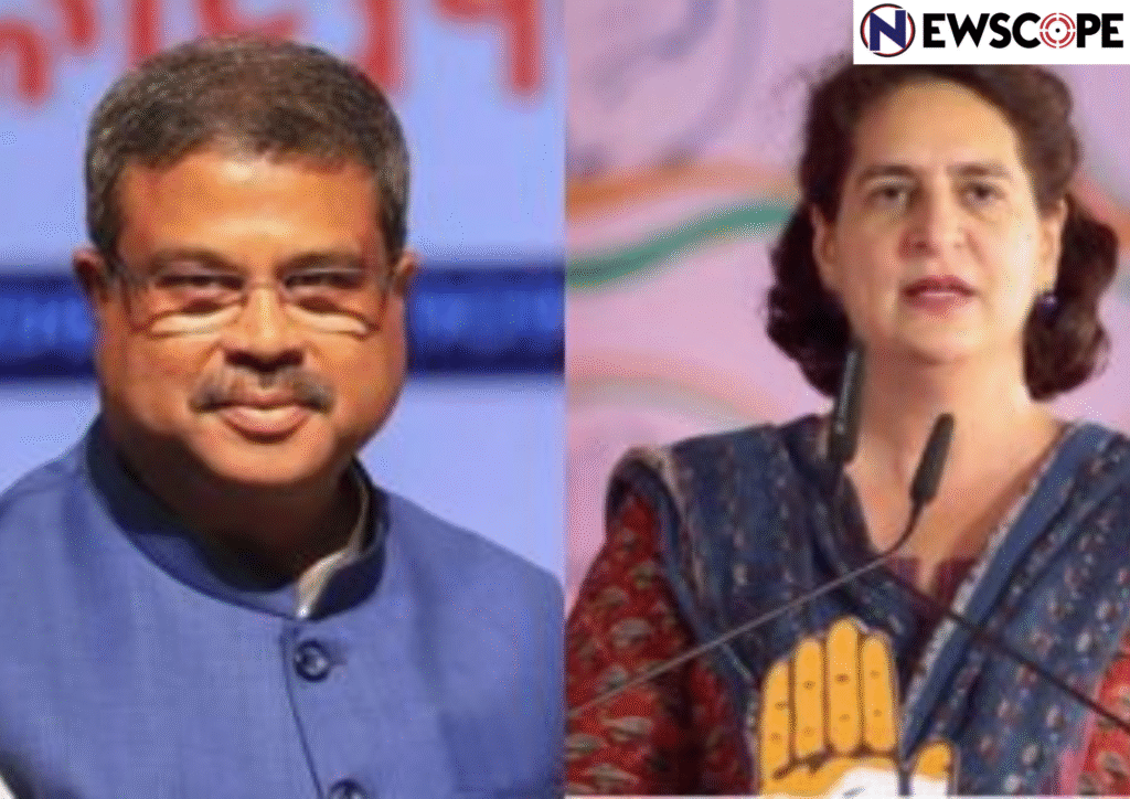 Priyanka calls NEP ‘ideological brainwashing’, while Education Minister counters statement as ‘ignorance & political opportunism’