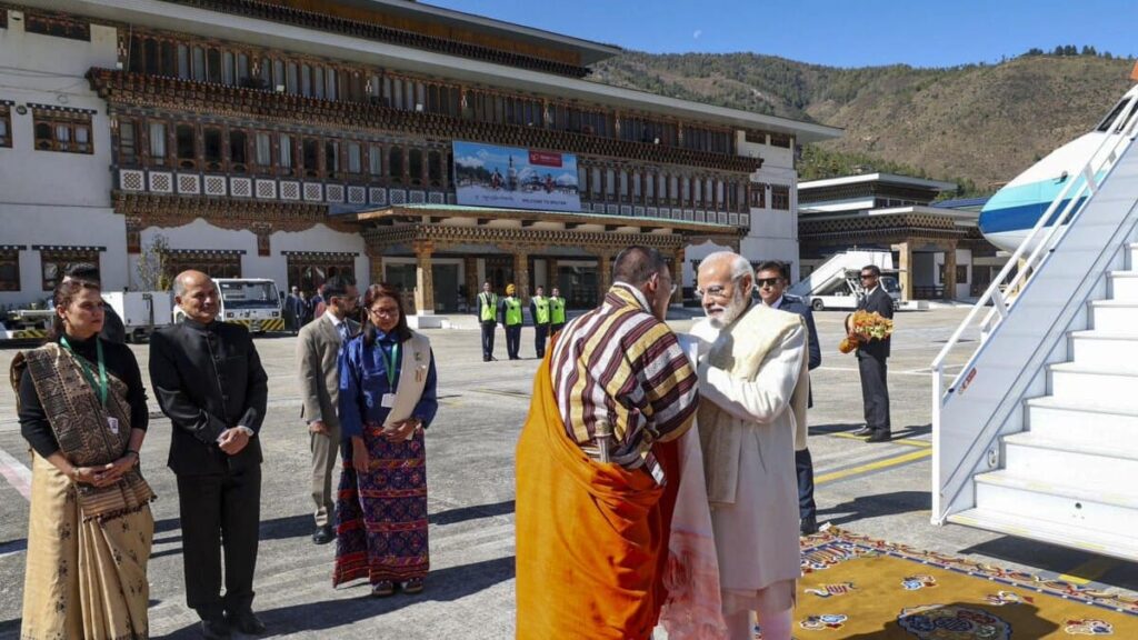 Modi's Visit to Bhutan to strengthen India’s “neighbourhood first” policy