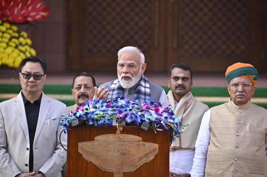 Parliament should be used constructively, not for theatrics : PM Modi