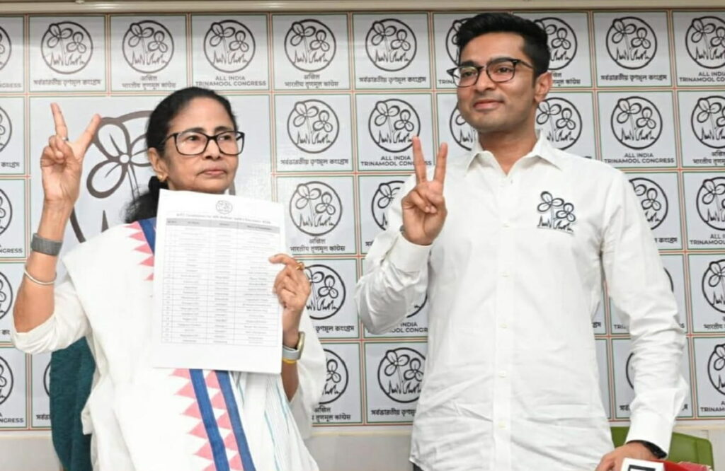 TMC names 291 candidates, leaving 3 to Gorkha Morcha, while Mamta to contest from Bhowanipore, against Suvendu