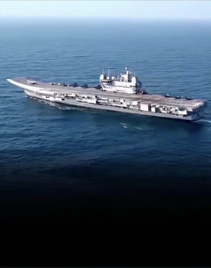 “Twin Thunder at Sea: MiG-29 Jets Roar Off INS Vikrant & Vikramaditya Together” “Twin Thunder at Sea: MiG-29 Jets Roar Off INS Vikrant & Vikramaditya Together”