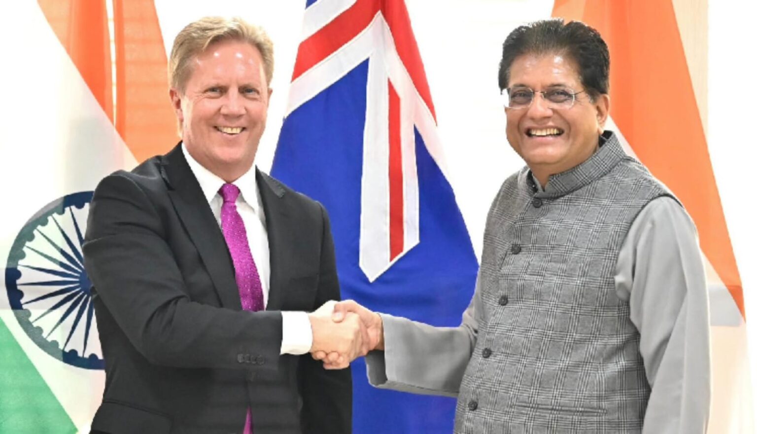 India-New Zealand Sign Historic Free Trade Agreement