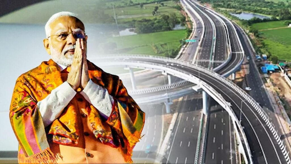 PM Narendra Modi Inaugurates 594-km Ganga Expressway Connecting Meerut to Prayagraj