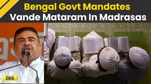 West Bengal Government Mandates Vande Mataram in All Madrasas