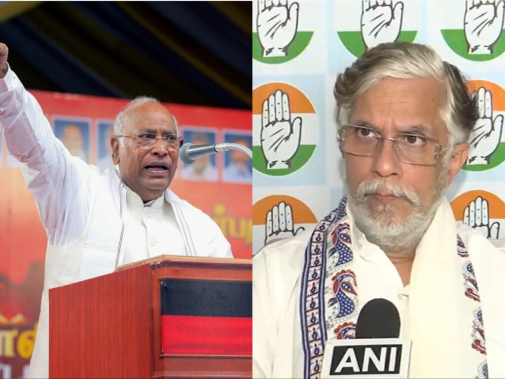 Kharge &Praveen Chakravarty nominees for Congress Rajya Sabha