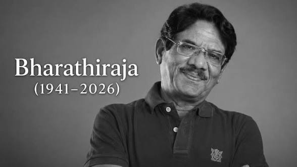 Bharathiraja, who brought Tamil films out of the studios into the open, dies at 84