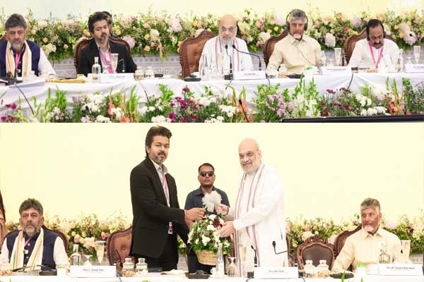 Amit Shah Calls for Greater Cooperation at Southern Zonal Council Meeting Amit Shah Calls for Greater Cooperation at Southern Zonal Council Meeting