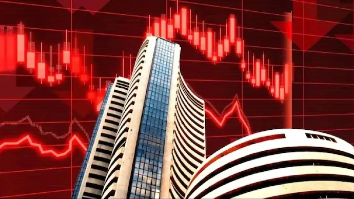 Dalal Street again in red Dalal Street again in red