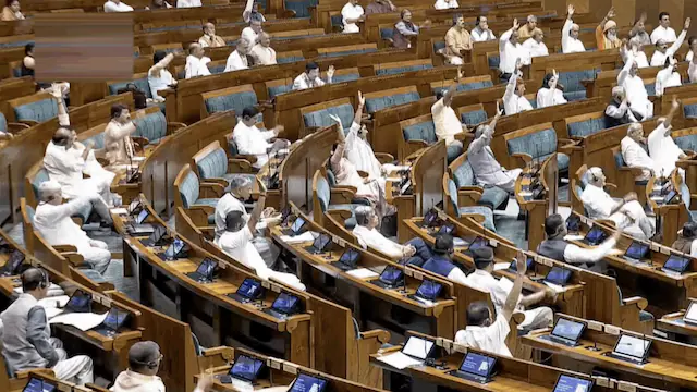 12 bills passed in Monsoon session of parliament amidst disruptions ; Delimitation & FCRA bills shelved as focus shifts to 2027 polls 12 bills passed in Monsoon session of parliament amidst disruptions ; Delimitation & FCRA bills shelved as focus shifts to 2027 polls