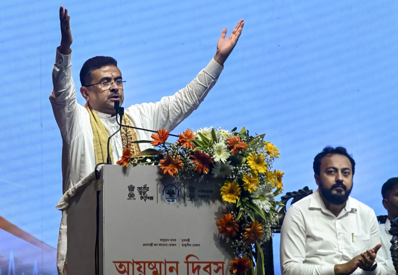 Suvendu Adhikari Faces Public Test After One Year in Office Suvendu Adhikari Faces Public Test After One Year in Office