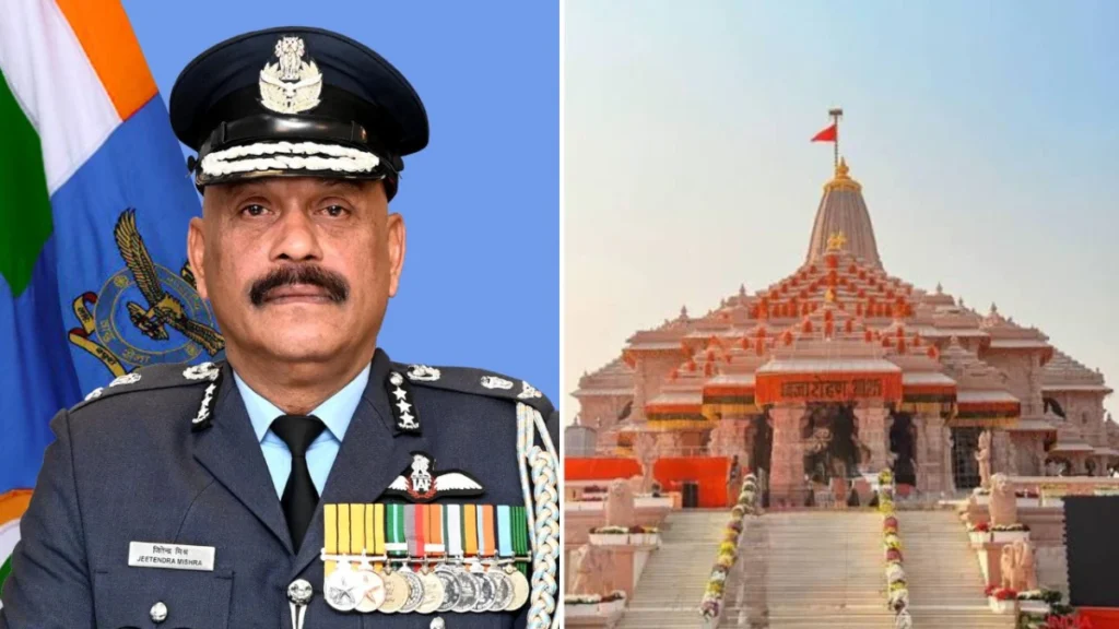 Retired Air Marshal Jeetendra Mishra Appointed First CEO of Ram Temple Trust