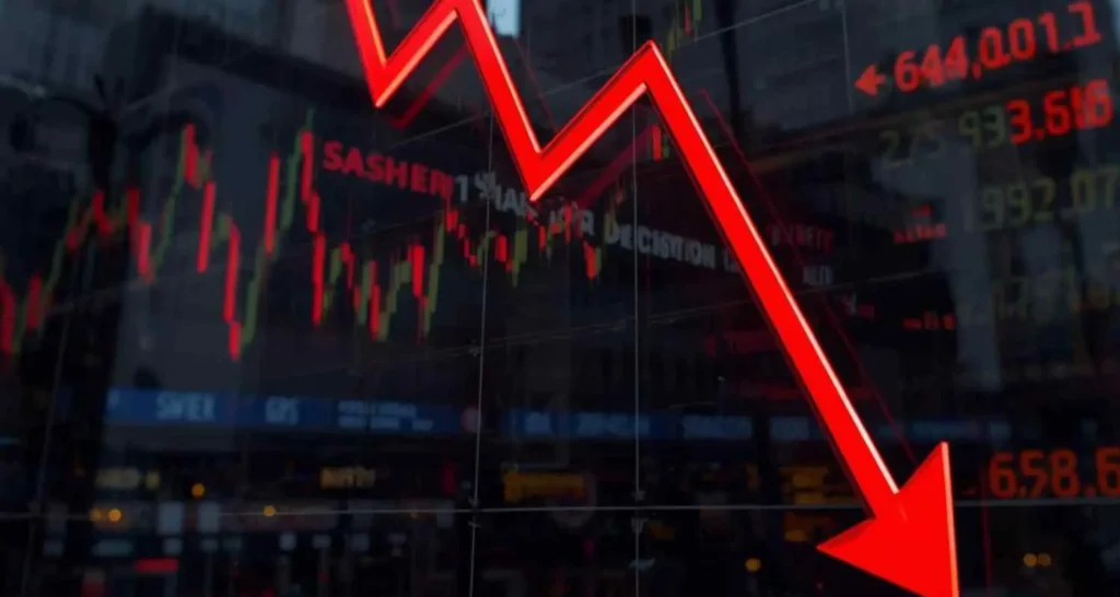 Sensex Slumps:Â Â Sensex Slumps: