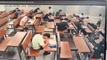 IIT-B Suicide Probe: New CCTV Footage Traces Sahil Wakode’s Final Movements in Exam Hall Before Tragedy